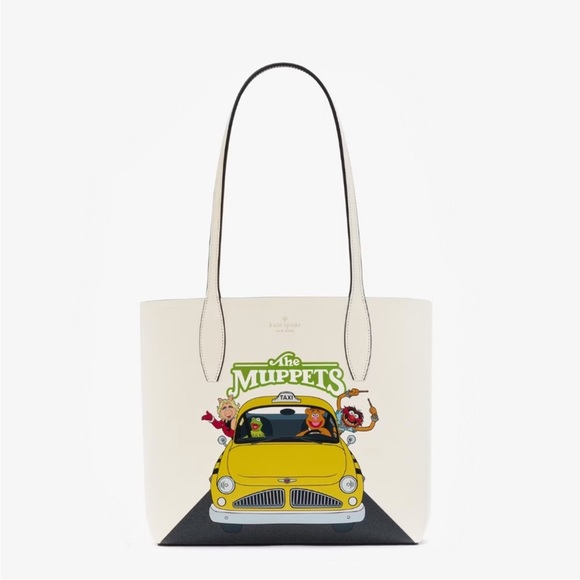 ♠️kate spade New York X Disney Muppets Medium Tote NWT - Picture 5 of 16